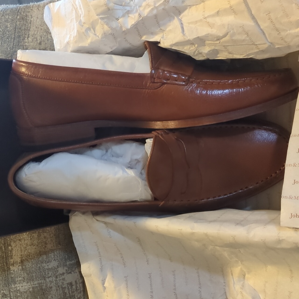 Johnston & Murphy Penny Loafers Size 11 NIB - Picture 3 of 4
